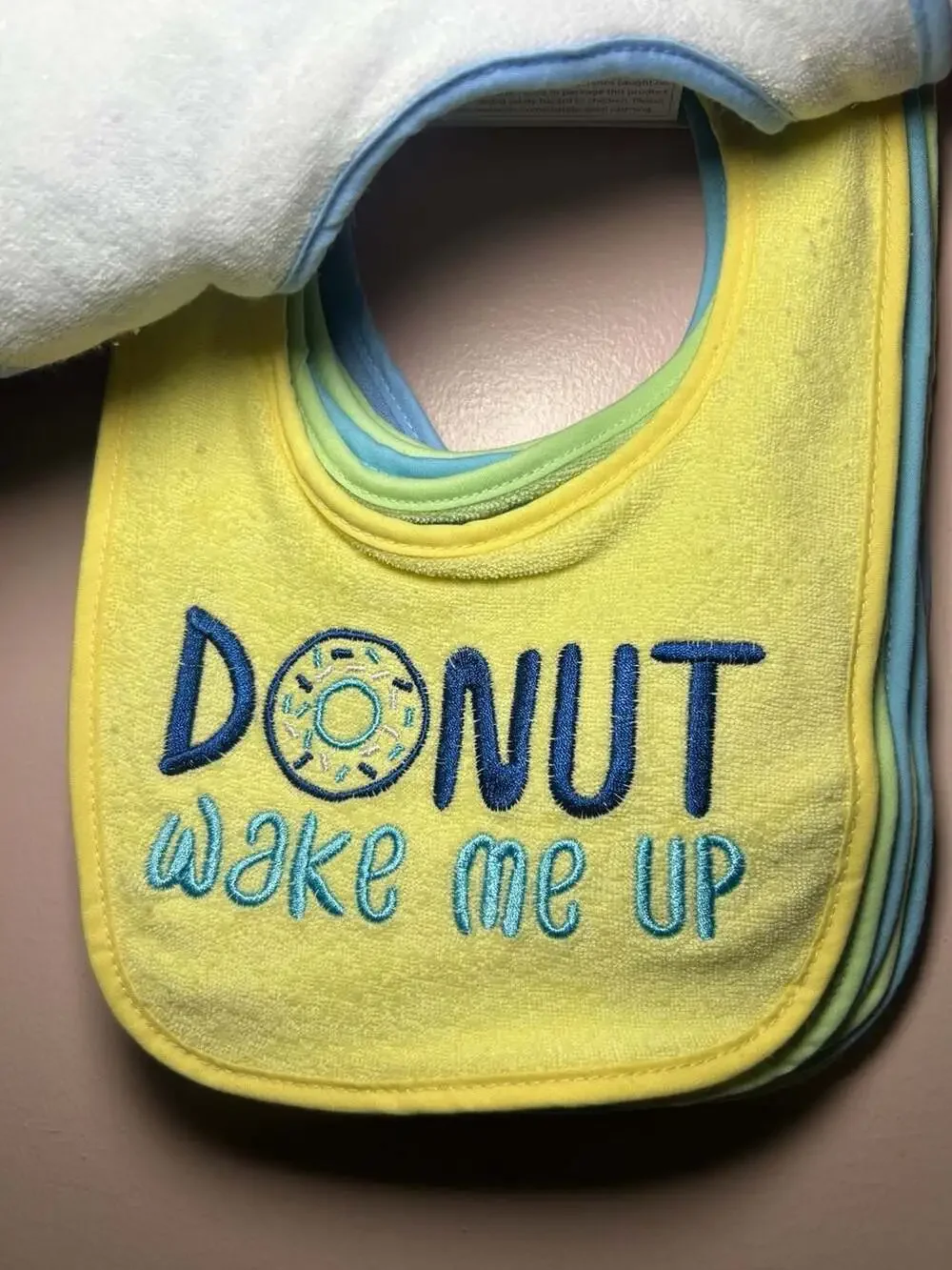 Little & Loved Infant Bibs 9-Pack Sayings & Graphics Baby Boy Terry Bibs